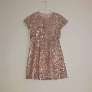 GAP KIDS Sequined Dress, Size XL (Girl), Pink - NWOT